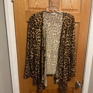 Leopard cardigan